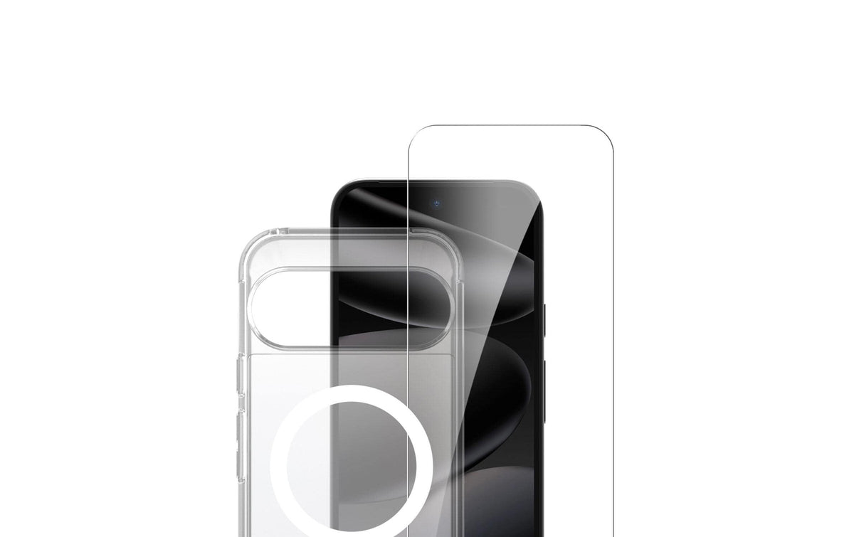 4smarts 360° Premium Schutz Set Backcover – für Google Pixel 9–11 (Auswahl), Transparent