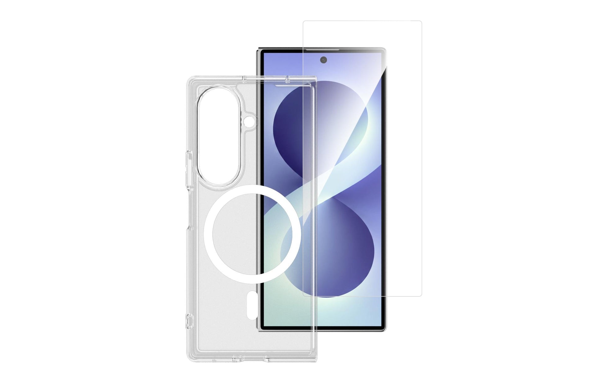 4smarts 360° Premium Schutz Backcover – für Samsung Galaxy Z Fold8 Ultra, PC, Transparent