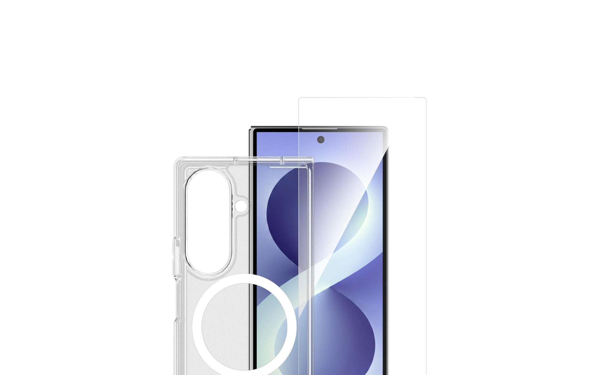 4smarts 360° Premium Schutz Backcover – für Samsung Galaxy Z Fold8 Ultra, PC, Transparent