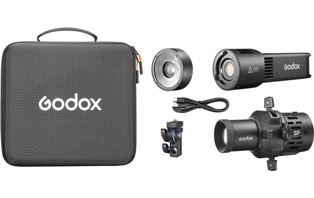 Godox RS100R 1K LED-Dauerlicht – 100 W, RGB, dimmbar – für Godox S-Mount