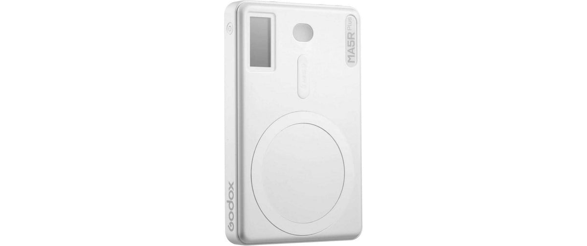 Godox MA5R PLUS Mobile Powerbank-Leuchte – RGB, Weiss, Spezial-Akku