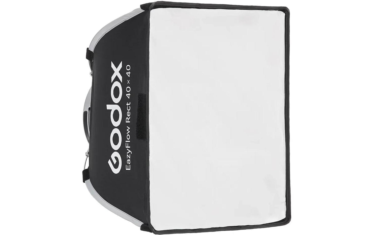 Godox EazyFlow Rect40X40 Softbox – 400 × 400 mm – für Bowens-Anschluss
