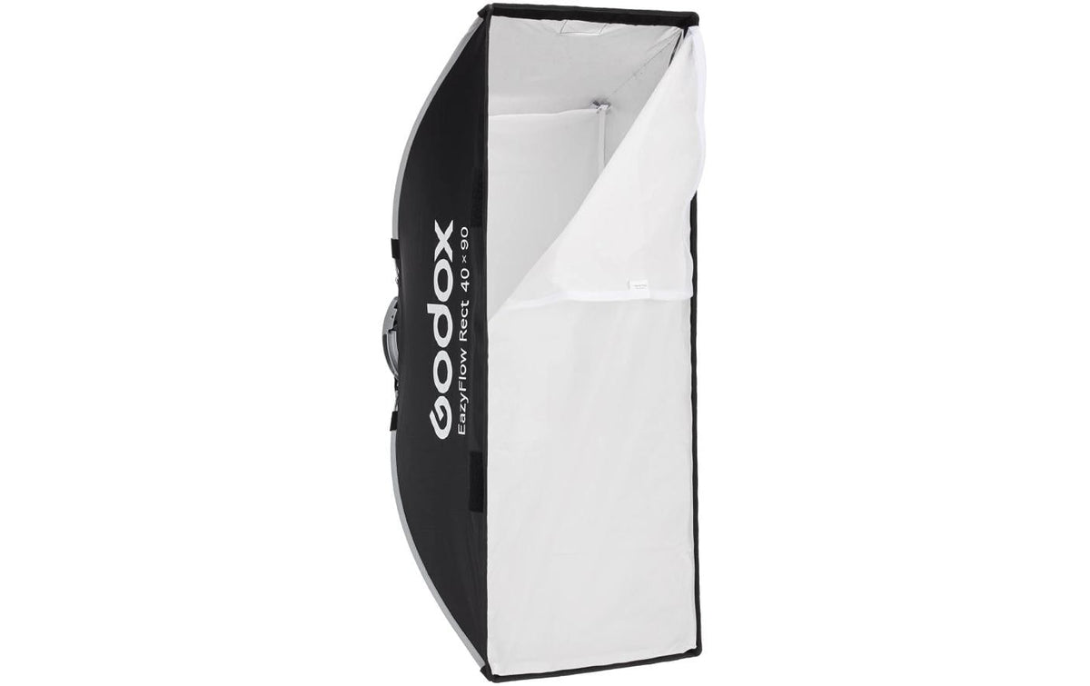 Godox EazyFlow Rect40X90 Softbox – 400 × 900 mm – für Bowens (Standard), MS, Godox und andere