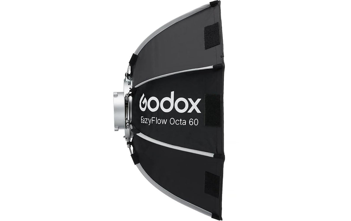 Godox EazyFlow Octa60 Softbox – 600 mm – für Bowens-Mount – Schwarz