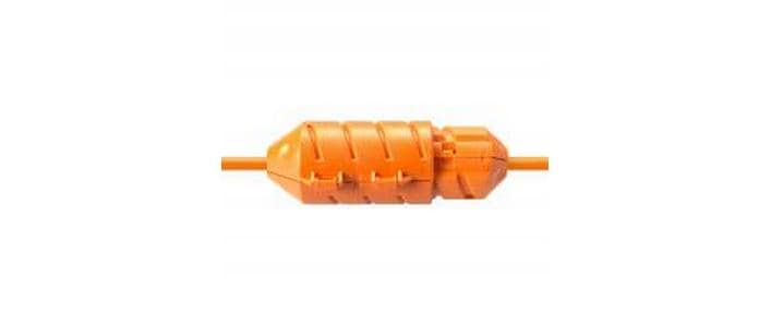 Tether Tools Extension Lock – Kabelgehäuse, wasserfest, Drück-Dreh-Verschluss, Orange