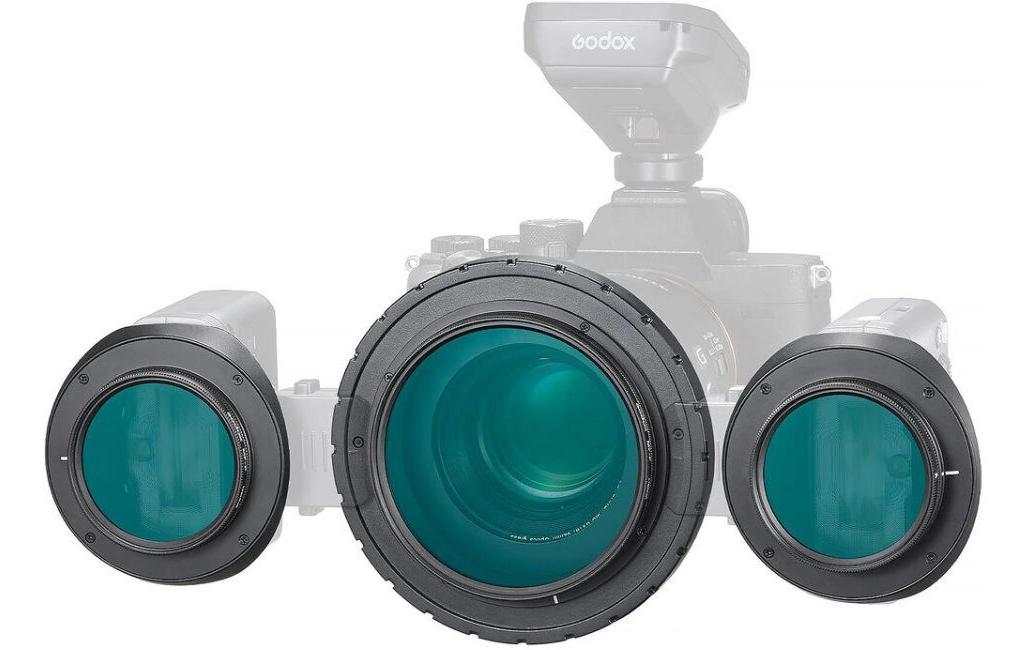 Godox MF-PL Polarisationsfilter-Set – rund – für Godox MF-T76