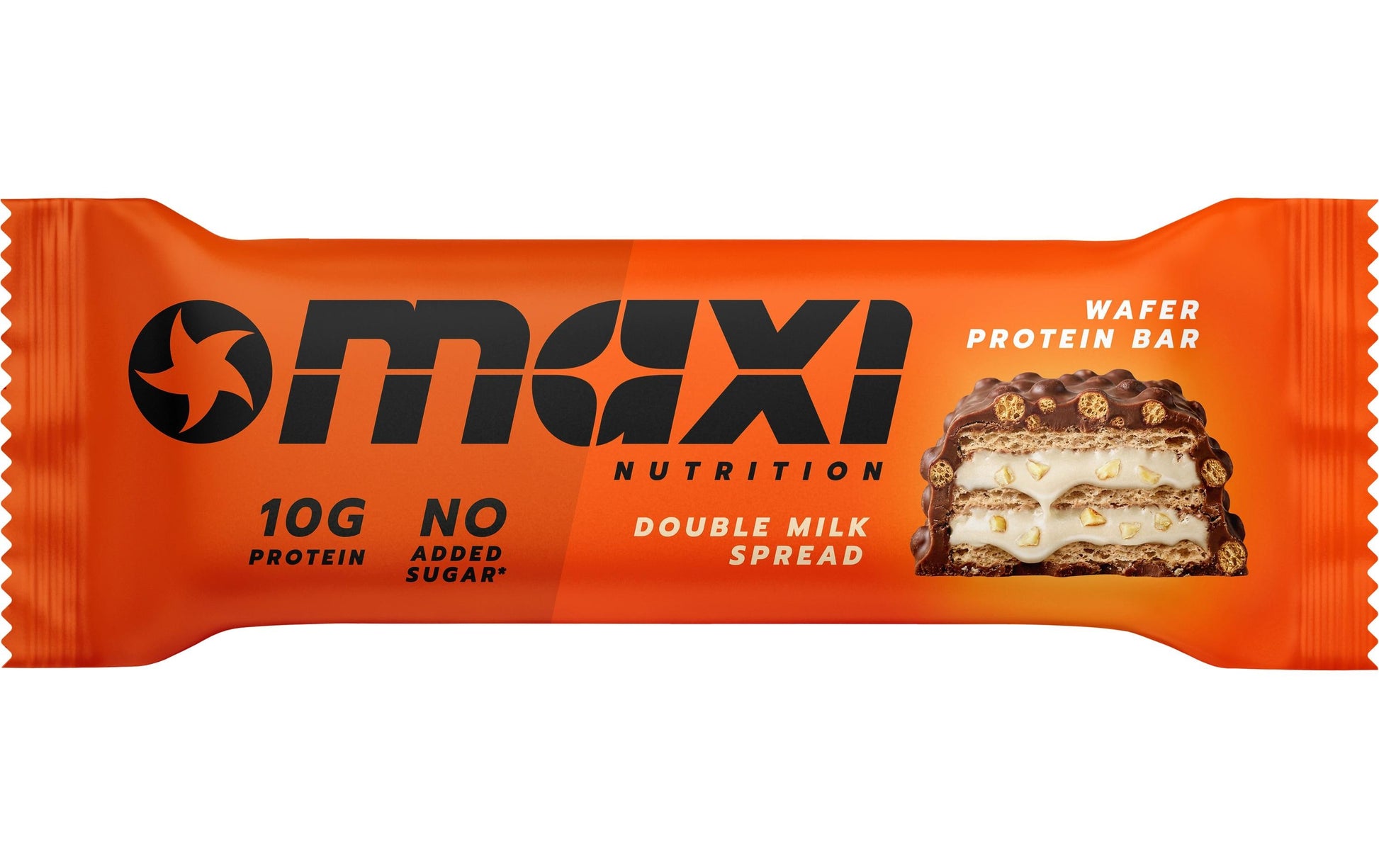 Maxi Nutrition Protein-Waffel-Riegel – Double Milk – 12 × 39 g