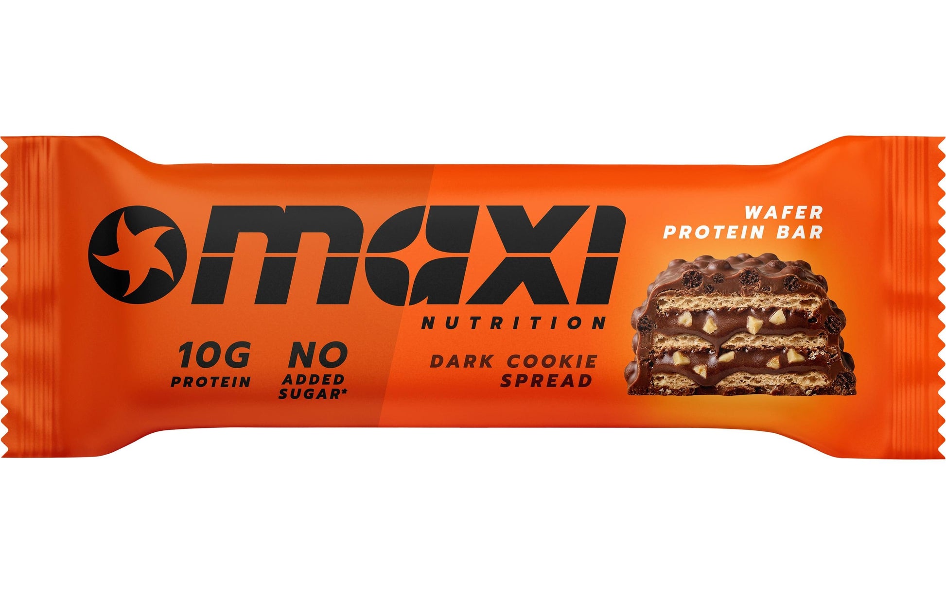 Maxi Nutrition Protein Waffel – Dark Cookie – 12 × 39 g