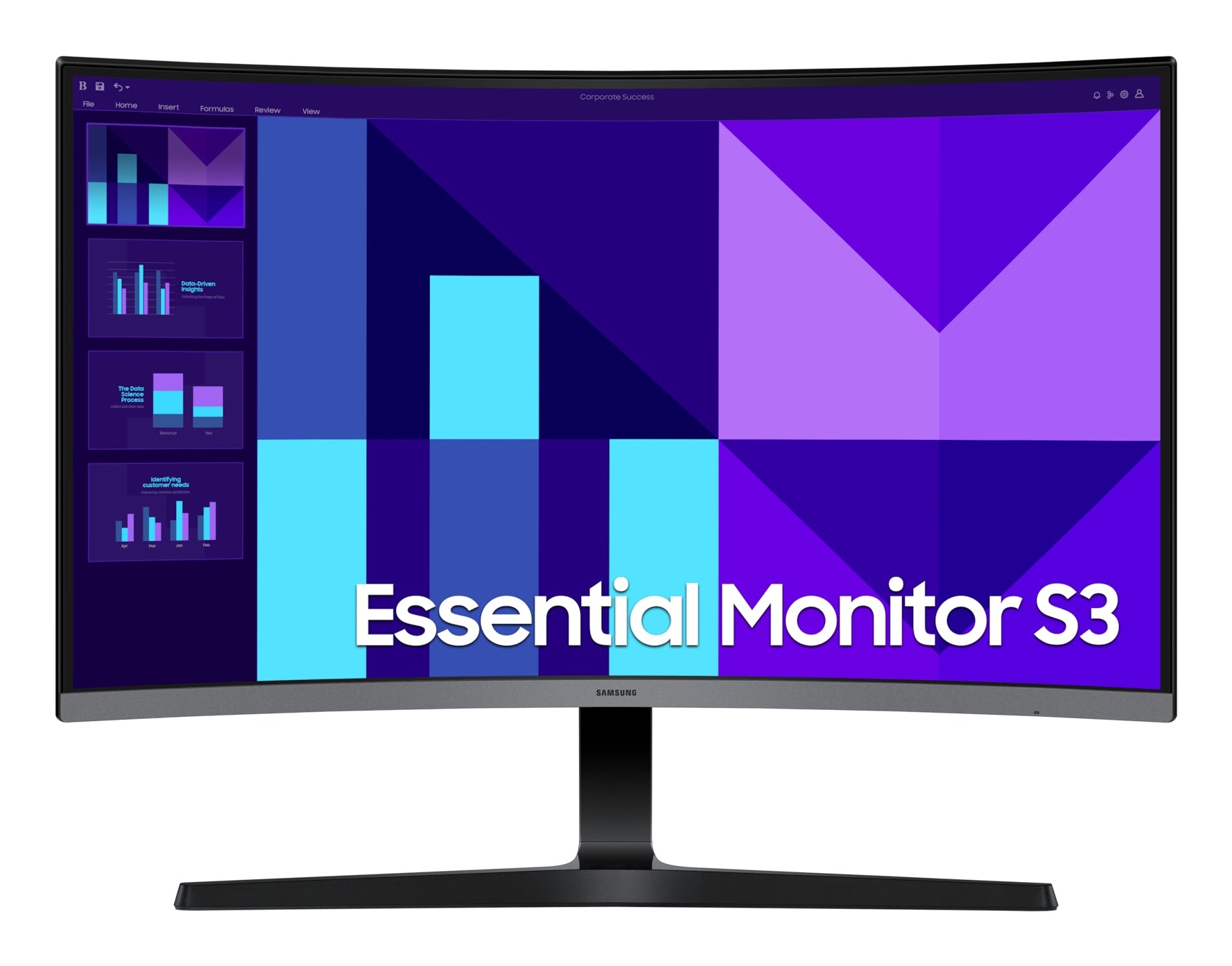 Samsung S27D392GAU – 27" Curved 1800R, 1920 × 1080 (Full HD), VA, 100 Hz