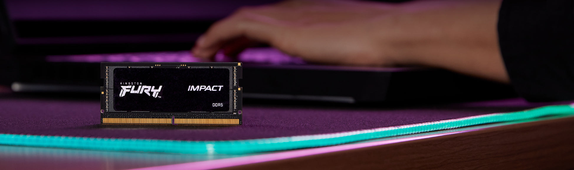 Kingston Technology Kingston FURY Impact – 16 GB DDR5 SO-DIMM, 4800 MT/s (KF548S38IB-16)