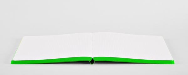 nuuna Notizbuch – 165 × 220 mm – punktiert – 176 Seiten – 120 g/m² – Softcover, Kunstleder, mehrfarbig