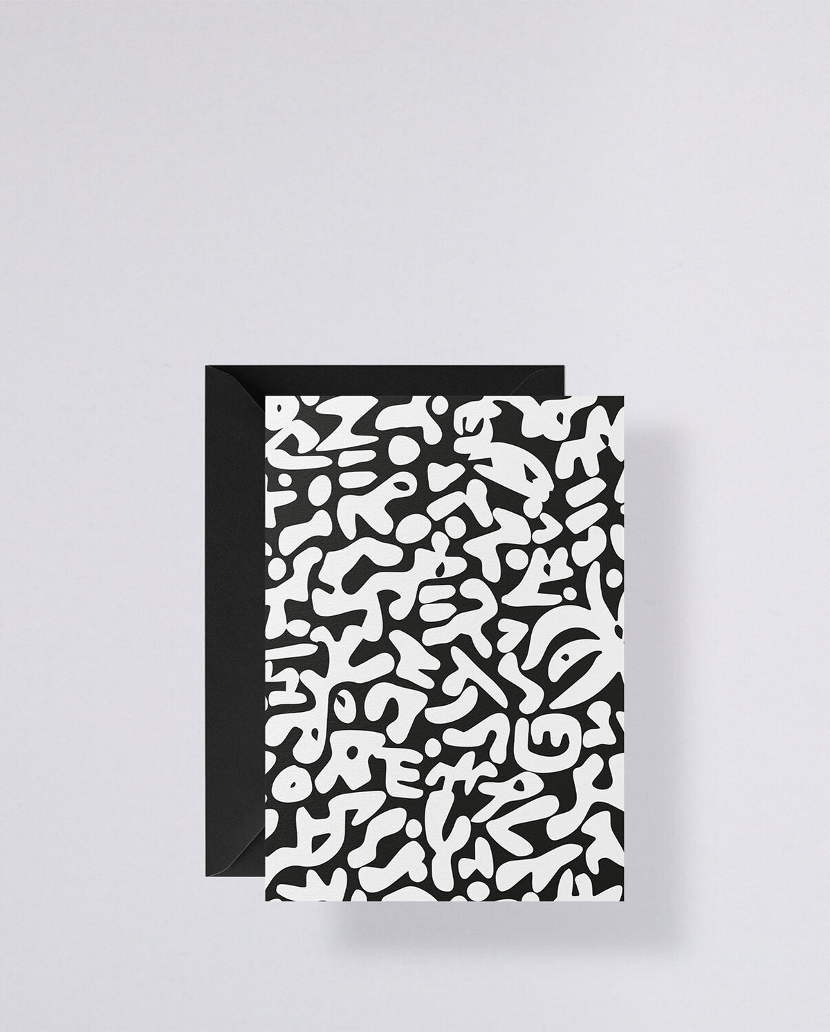 Nuuna Grusskarte – 148 × 210 mm, mit Couvert, DA DA DA, mehrfarbig