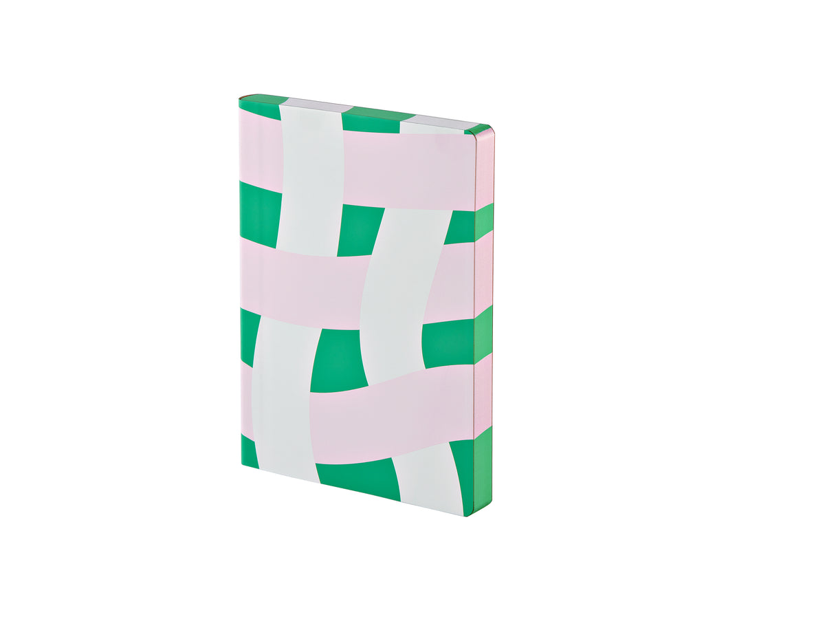 Nuuna Notizbuch – 165 × 220 mm – 256 Seiten – 120 g/m² – Fadenheftung, nummerierte Seiten, veganes Kunstleder