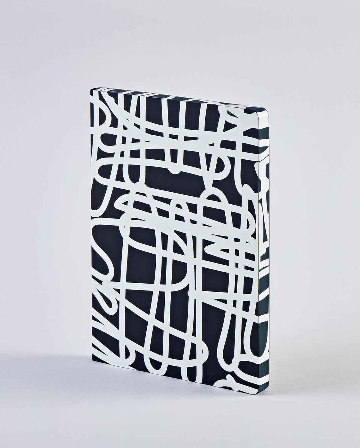 Nuuna Wochenagenda L – Wochenplaner 2025, 1 Woche/2 Seiten, 16,5 × 22 cm, Gebunden, Wild Lines