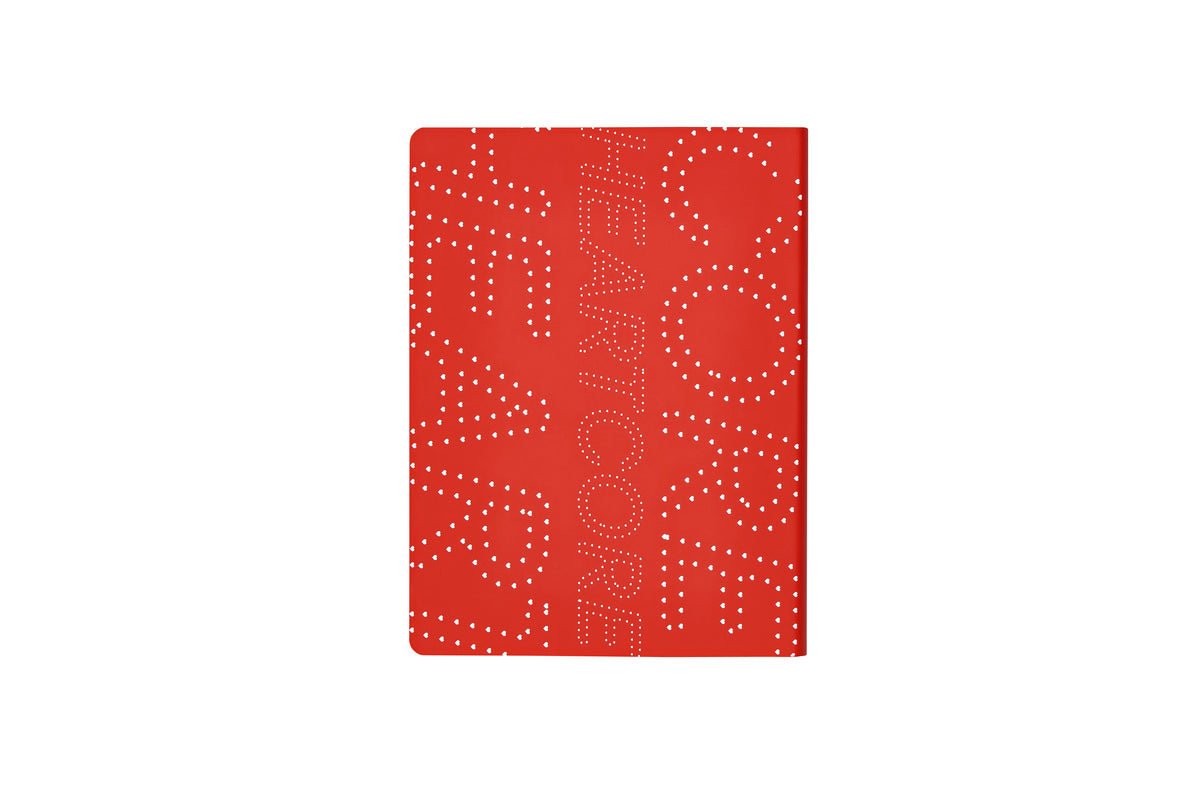 Nuuna Notizbuch – 165 × 220 mm – punktiert – 256 Seiten – Fadenheftung, recycelter Leder-Einband, nummeriert