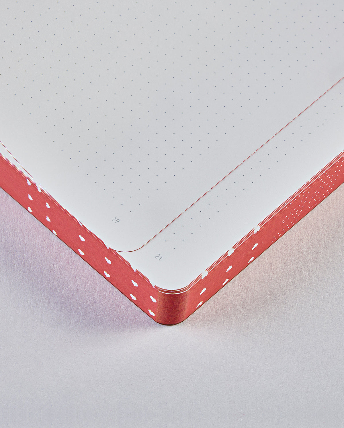Nuuna Notizbuch – 165 × 220 mm – punktiert – 256 Seiten – Fadenheftung, recycelter Leder-Einband, nummeriert