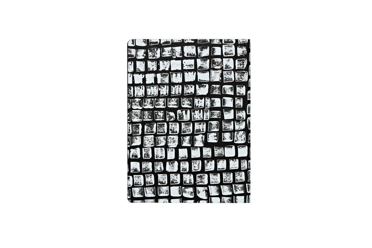 Nuuna Notizbuch – 165 × 220 mm – 120 g/m² – Fadenheftung, Einband aus recyceltem Leder, nummerierte Seiten