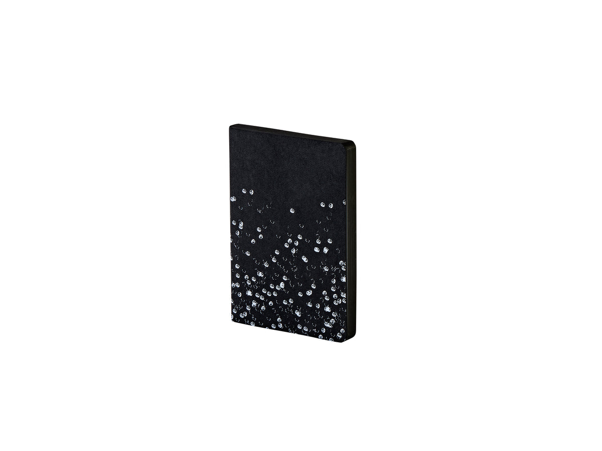 Nuuna Notizbuch – 108 × 150 mm – 120 g/m² – Fadenheftung, nummerierte Seiten, Einband aus recyceltem Leder