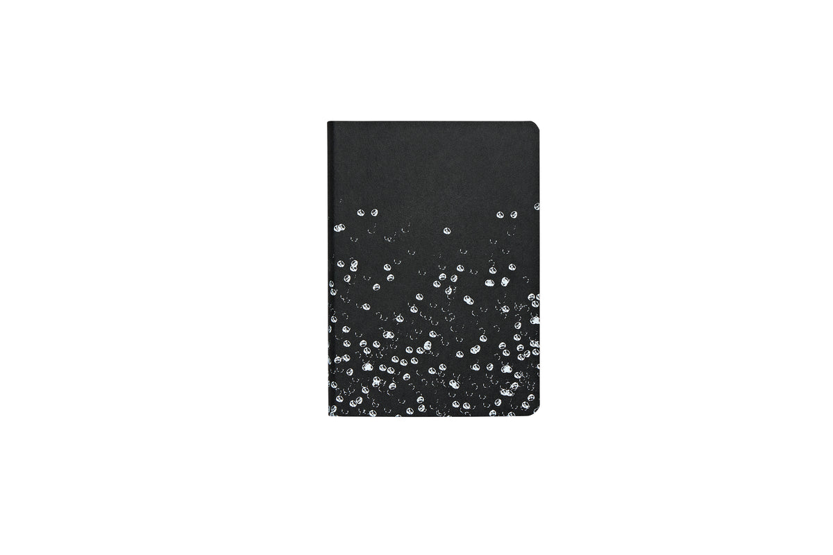 Nuuna Notizbuch – 108 × 150 mm – 120 g/m² – Fadenheftung, nummerierte Seiten, Einband aus recyceltem Leder