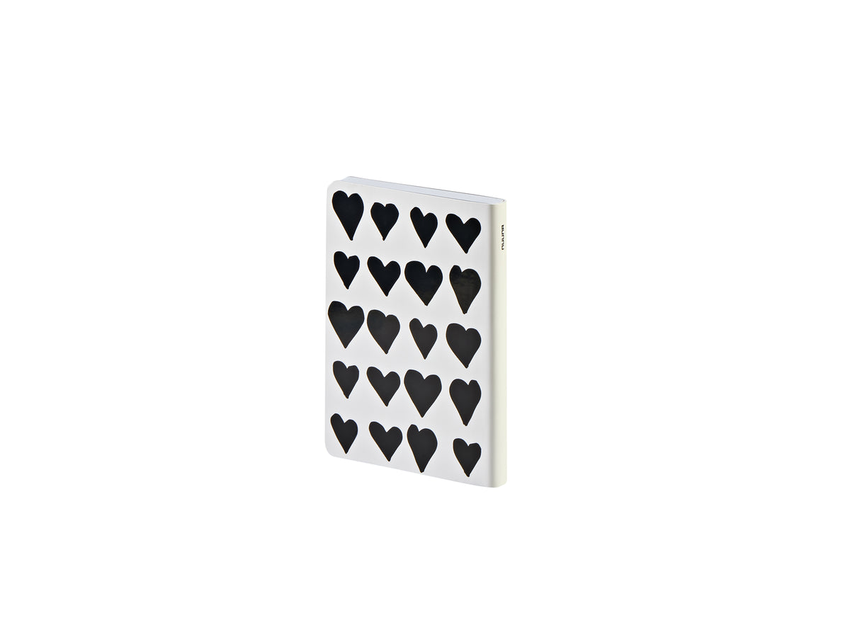 Nuuna Notizbuch – 108 × 150 mm – 176 Seiten – 120 g/m² – Fadenheftung, nummerierte Seiten, recyceltes Leder