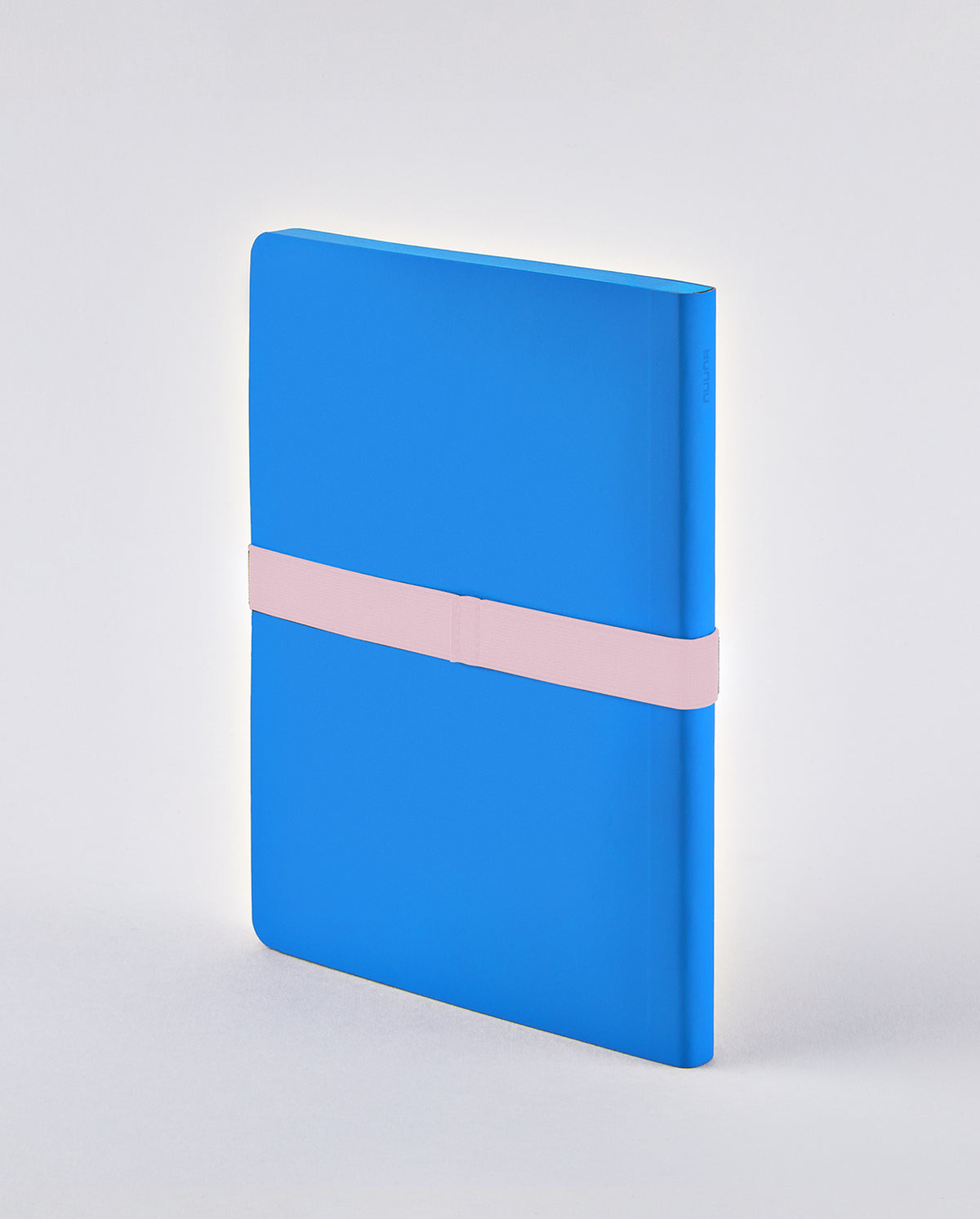 Nuuna Notizbuch – 165 × 220 mm – 176 Seiten – 120 g/m² – gebunden, nummerierte Seiten, Textilband, blau