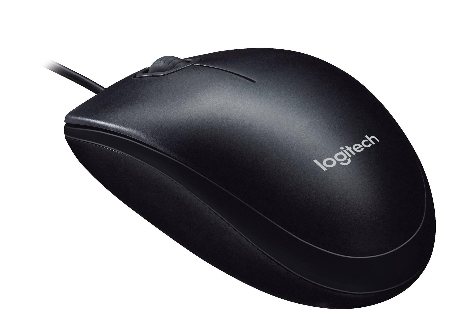 Logitech M90 – Maus – Kabelgebunden (USB‑A), 1000 DPI, beidhändig, Grau