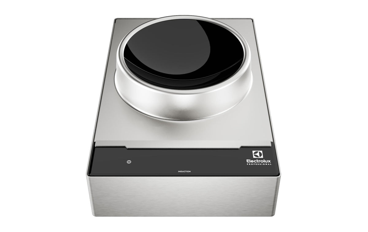 Electrolux Induktions-Kochplatte Libero ProWok – 3,5 kW, Sicherheitsabschaltung & Timer – Schwarz/Edelstahl