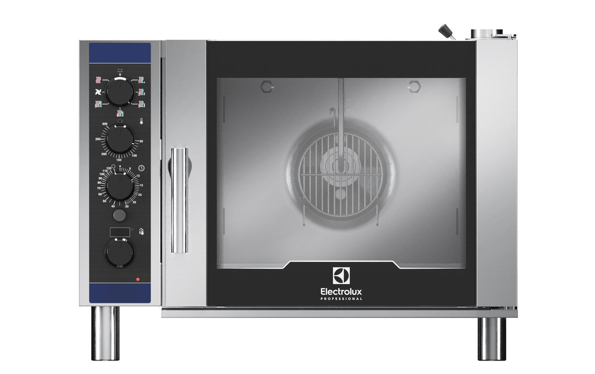 Electrolux Backofen QUER 6XGN1/1 SMART STEAM – Heissluft & Direktdampf, bis 300 °C – silber