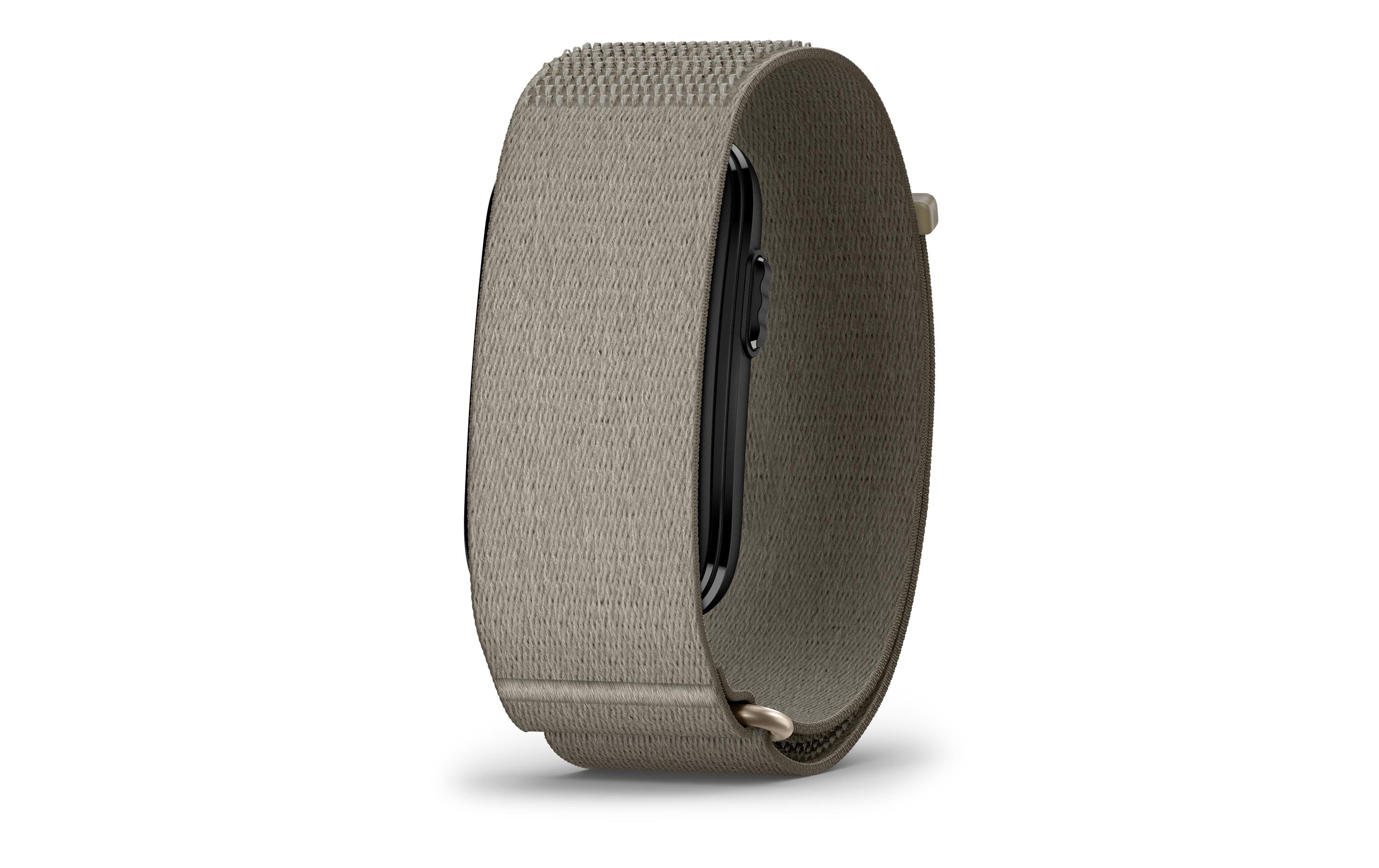 Garmin Cirqa – Kunststoff Grau, Smart Band, French Gray, S/M, 50 m, für iPhone