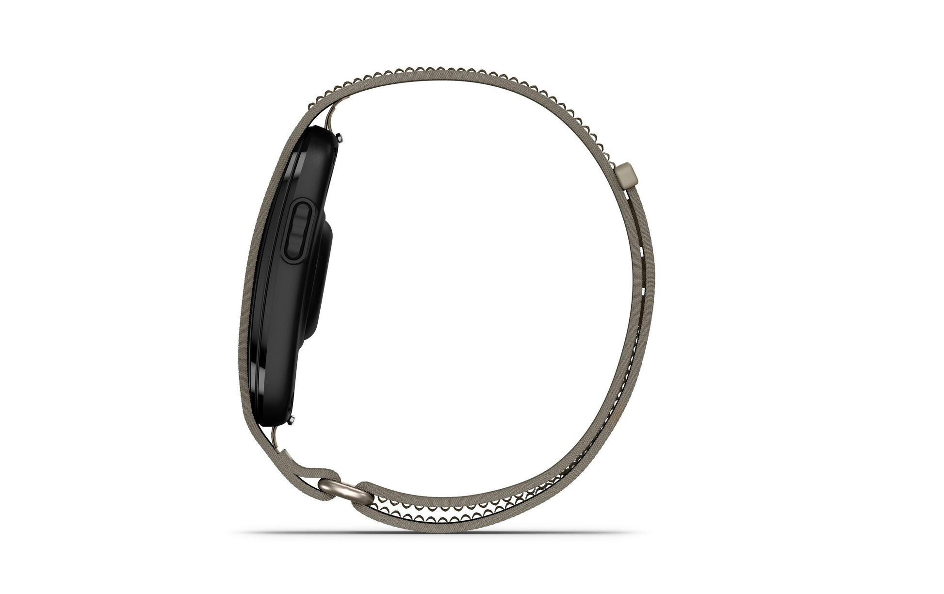 Garmin Cirqa – Kunststoff Grau, Smart Band, French Gray, S/M, 50 m, für iPhone