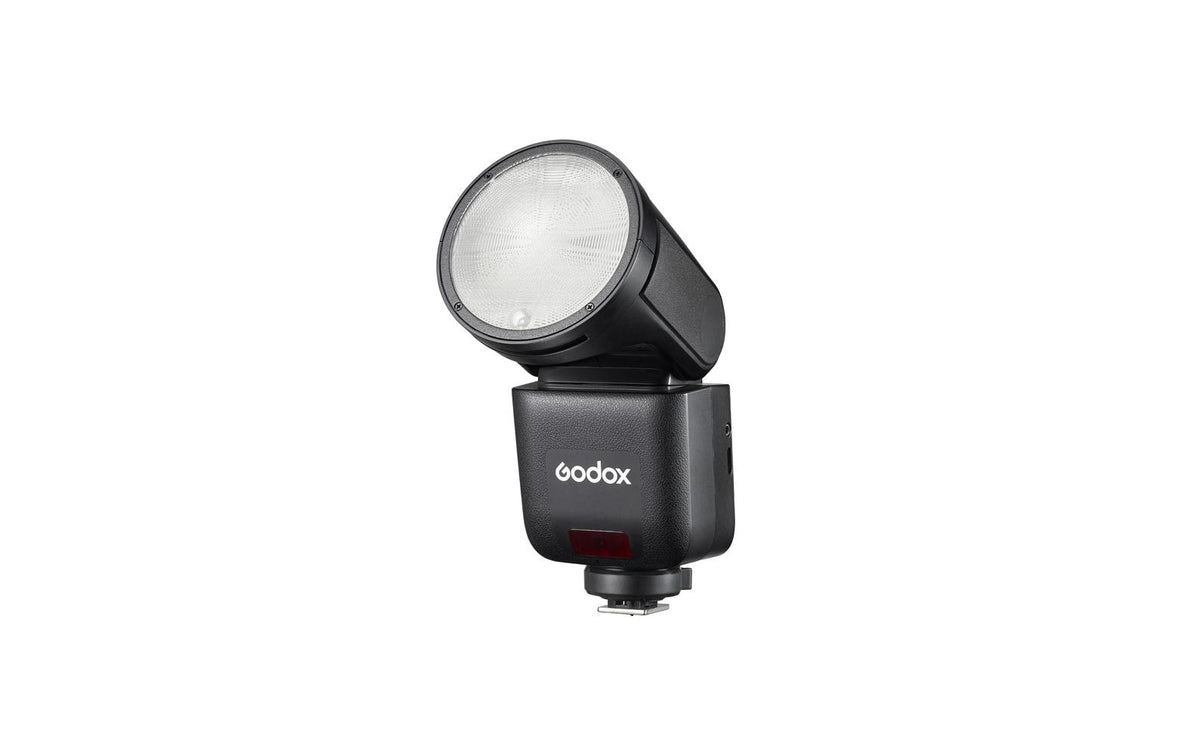 Godox V1 Mid O Aufsteckblitz – TTL, Leitzahl 60, Li-Ion-Akku – für Olympus, Panasonic (MFT)