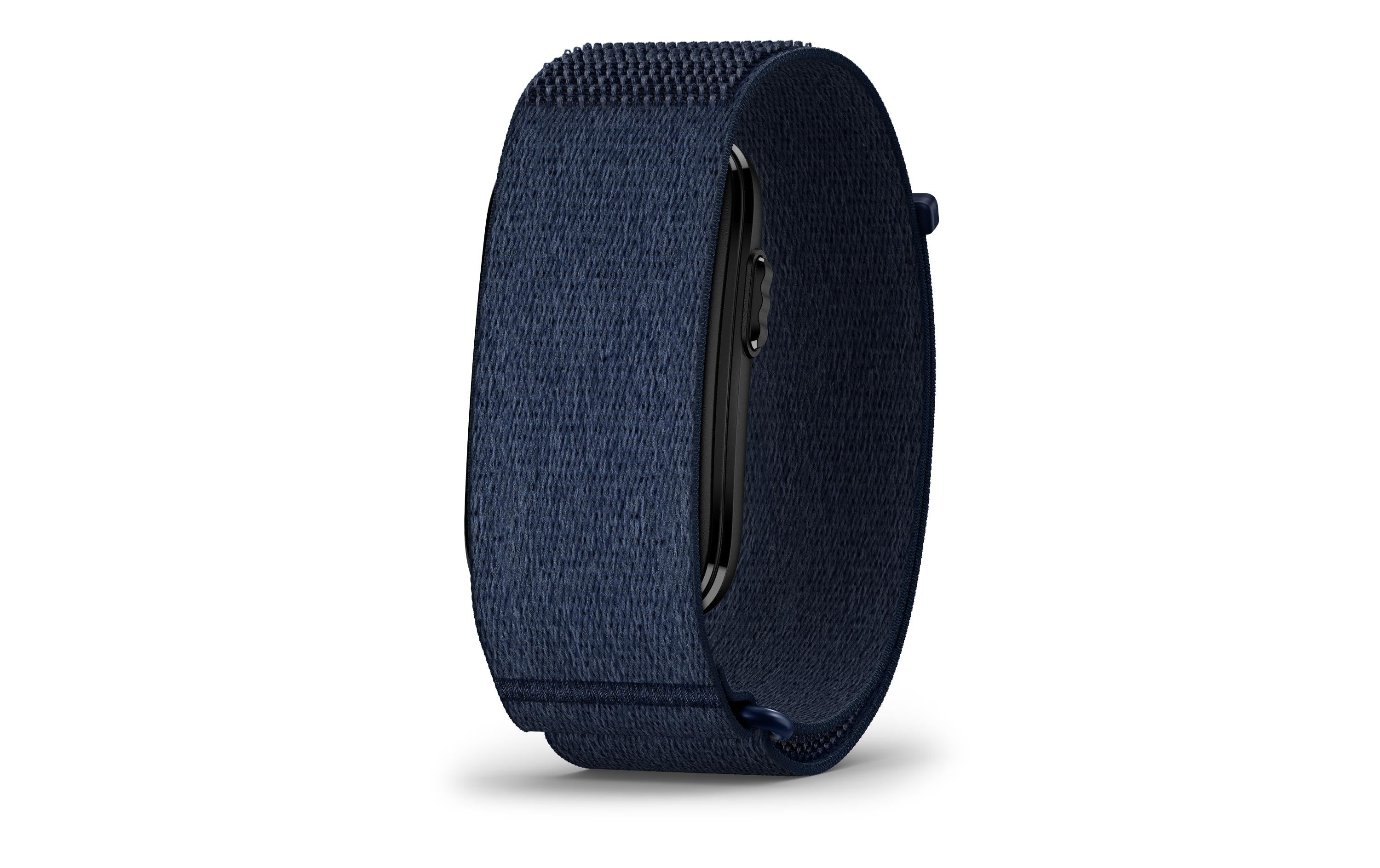 Garmin Cirqa Smart Band – Kunststoff Blau, Kapitänsblau, S/M, 50 m, für Android, iPhone