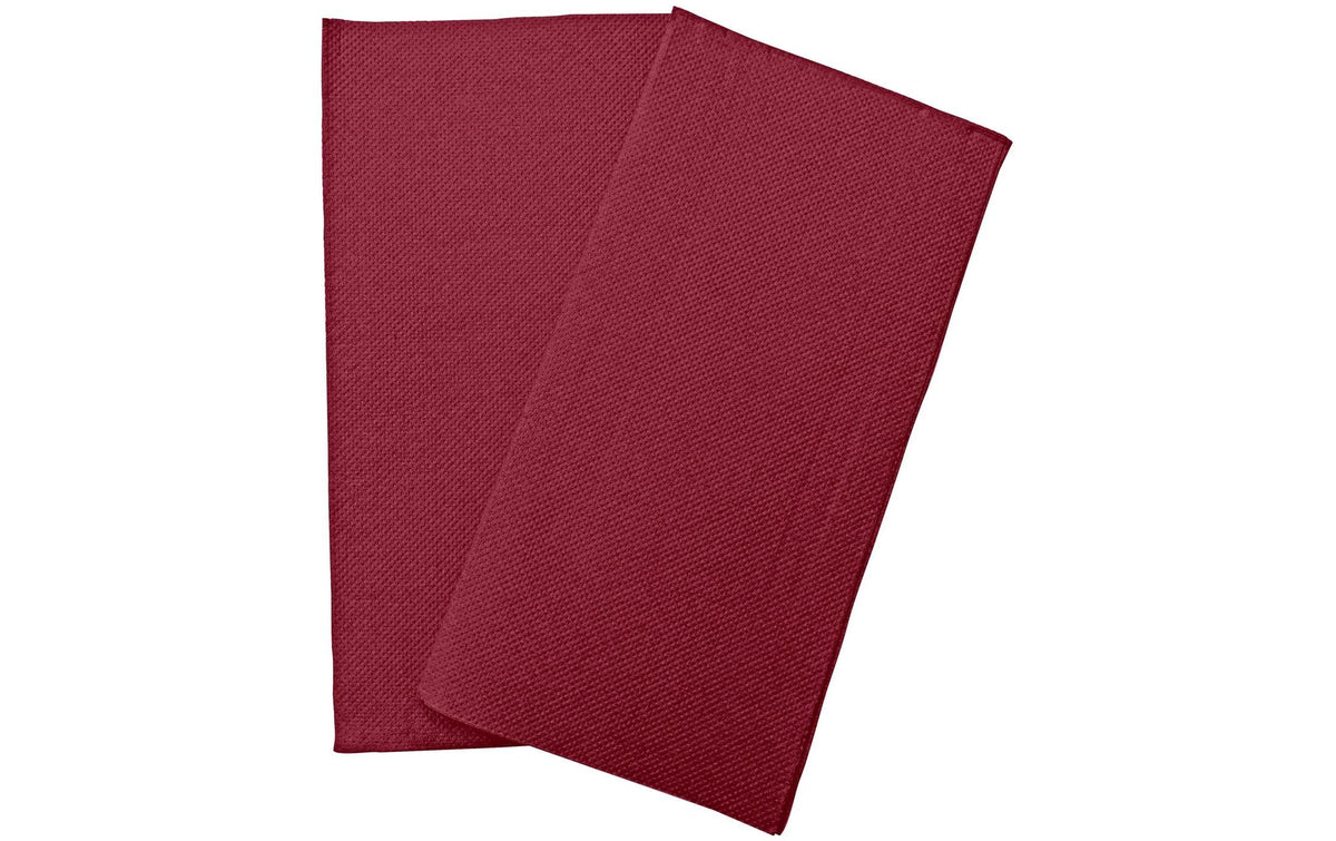 Pro nappe Servietten – Bordeaux – 38 × 38 cm, 2-lagig – 40 Stück