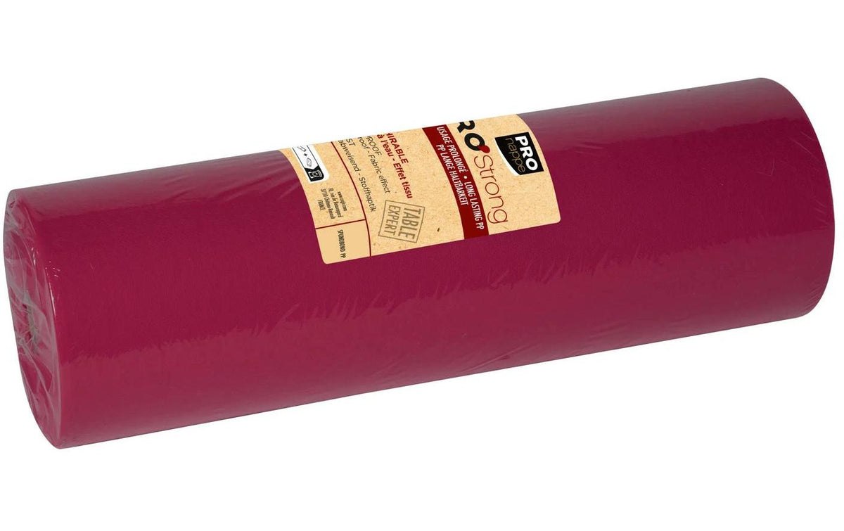 Pro nappe Tischläufer – PP, Bordeaux, 40 × 48 m