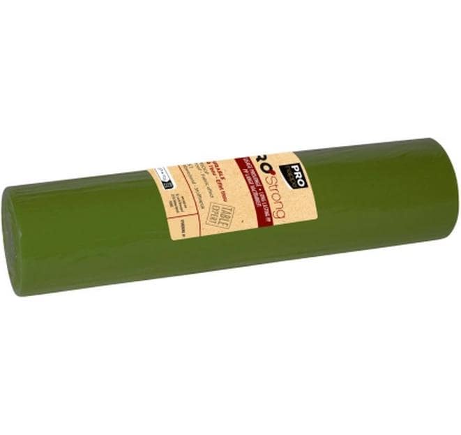 Pro nappe Tischläufer auf Rolle – 40 cm×24 m, Kunststoff, Olivgrün