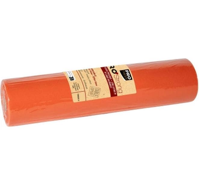 Pro nappe Tischläufer auf Rolle – 40 cm×24 m, Kunststoff, Orange