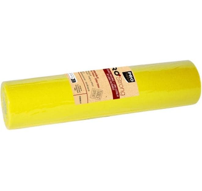 Pro nappe Tischläufer auf Rolle – 40 cm×24 m, Kunststoff, Gelb