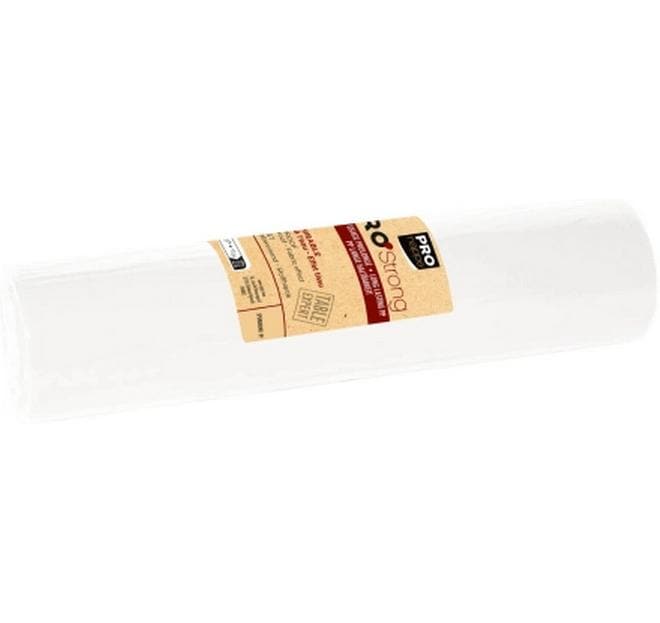 Pro nappe Tischläufer auf Rolle – 40 cm×24 m, Kunststoff, Weiss
