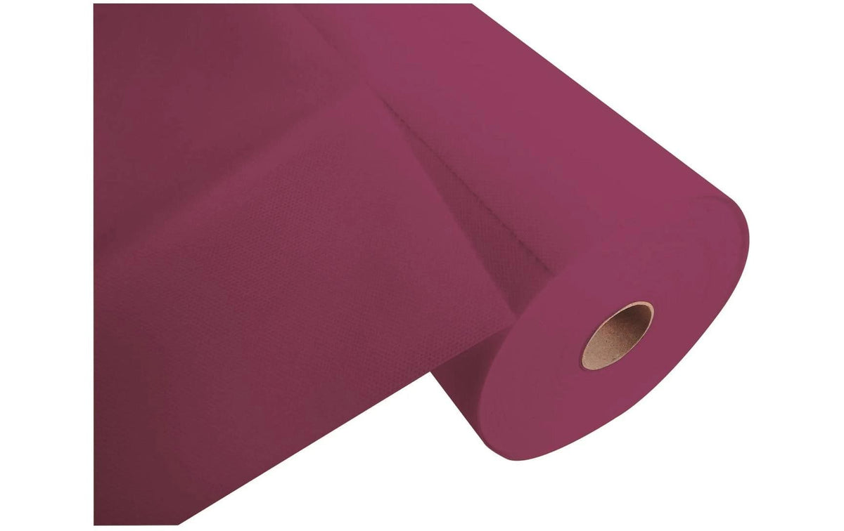 Pro nappe Tischläufer auf Rolle – 40 cm×24 m, Papier, Bordeaux