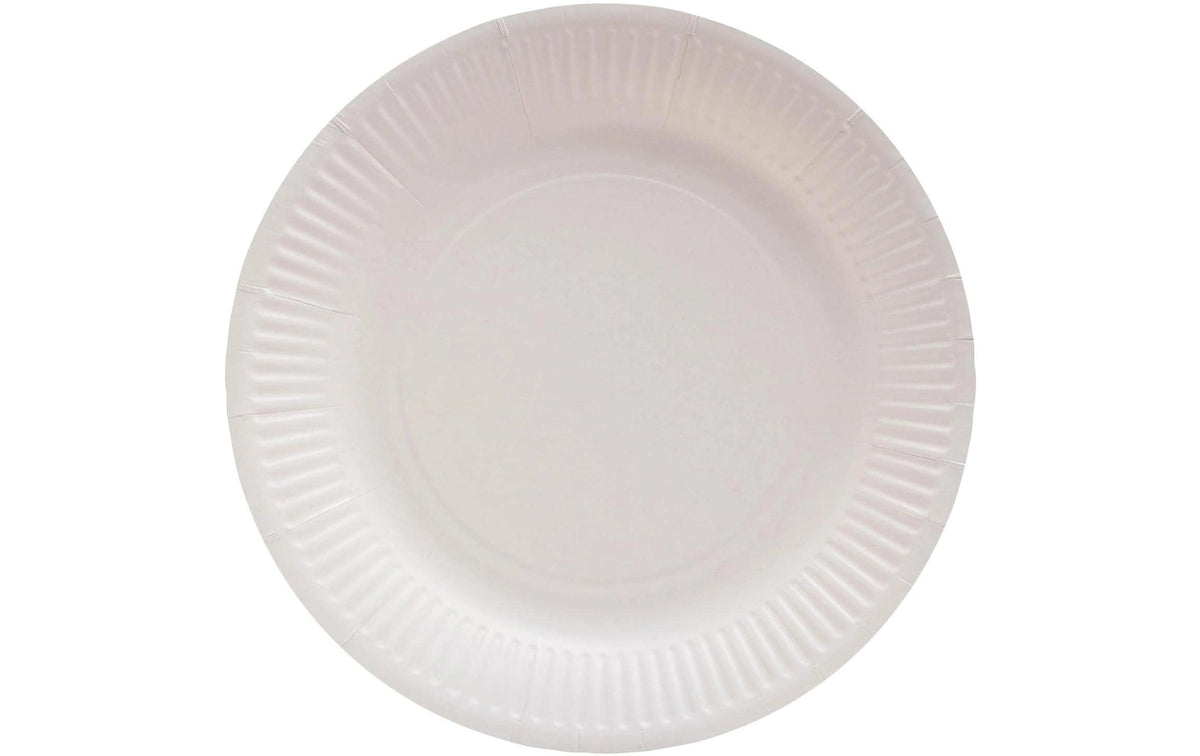 PRONAPPE PRO nappe Teller, Papier/Karton – Ø 23 cm, weiss – FSC – 20 Stk.