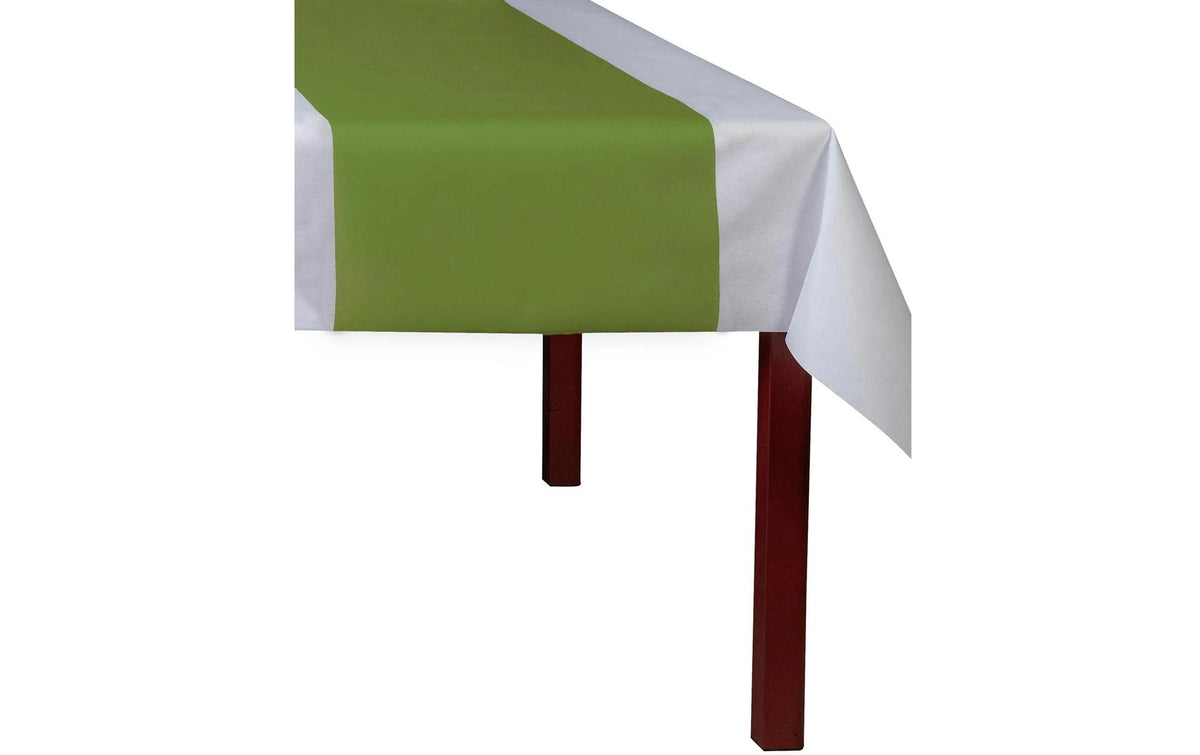 Pro nappe Tischläufer auf Rolle – 40 cm×24 m, Kunststoff, Olivgrün