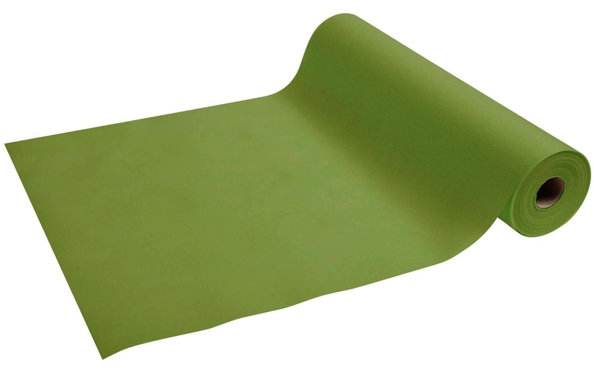 Pro nappe Tischläufer auf Rolle – 40 cm×24 m, Kunststoff, Olivgrün
