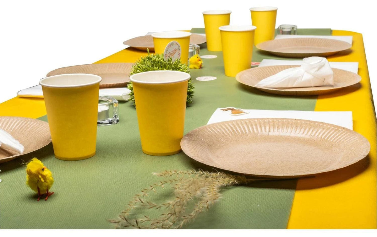 Pro nappe Tischläufer auf Rolle – 40 cm×24 m, Kunststoff, Olivgrün