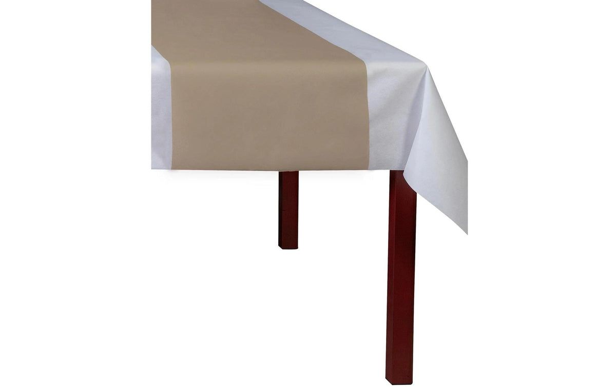 Pro nappe Tischläufer auf Rolle – 40 cm×24 m, Kunststoff, Hellgrau