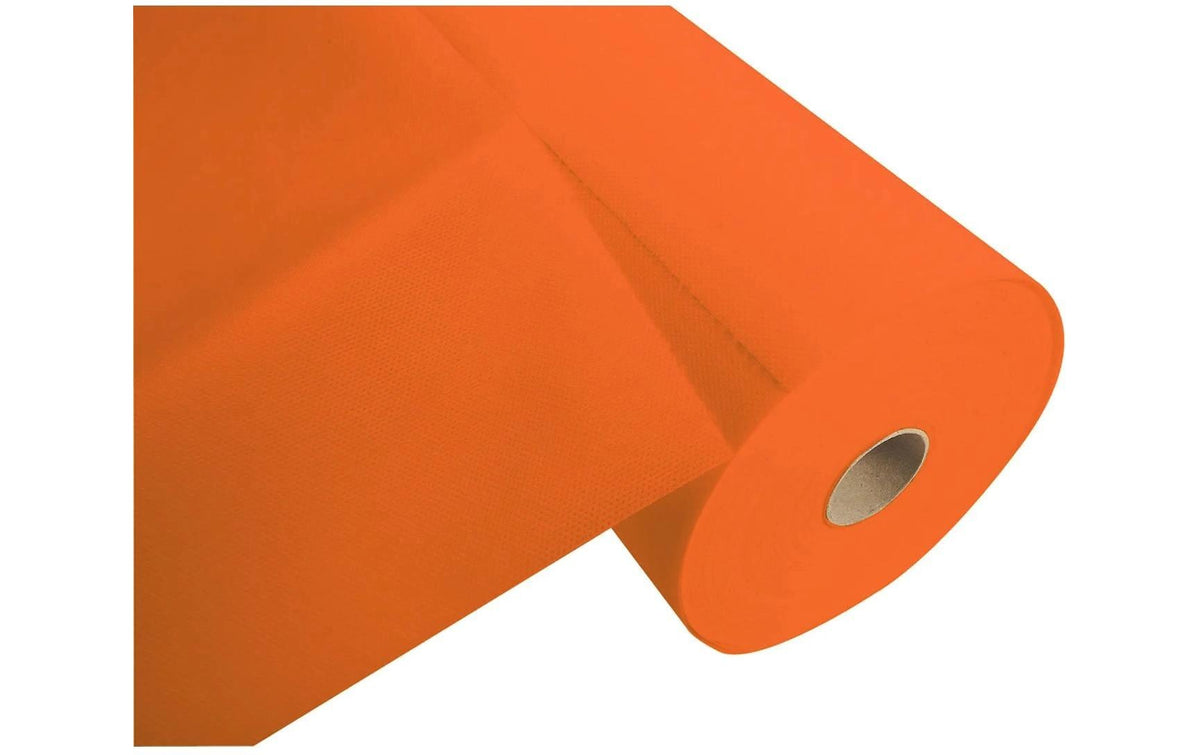 Pro nappe Tischläufer auf Rolle – 40 cm×24 m, Kunststoff, Orange