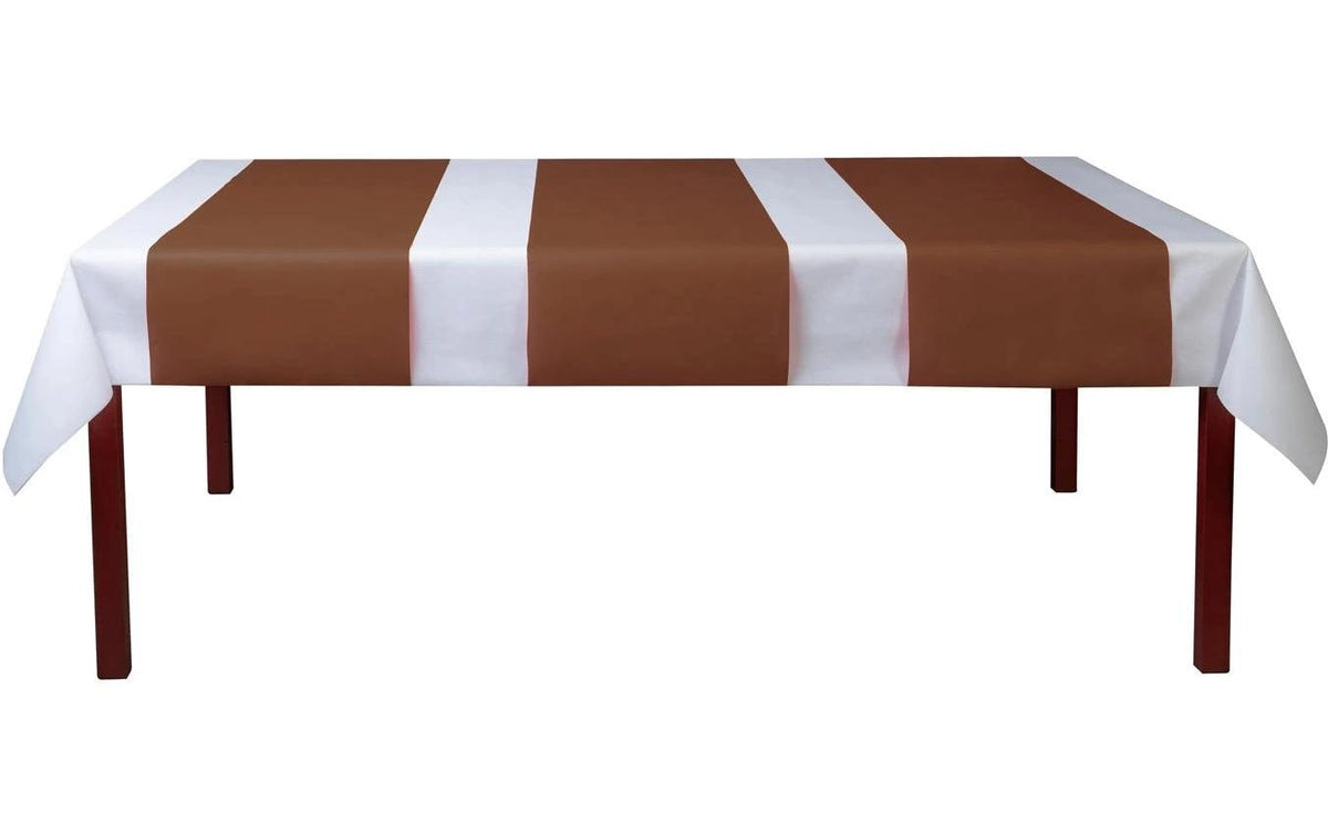 Pro nappe Tischläufer auf Rolle – 40 cm×24 m, Kunststoff, Schokolade