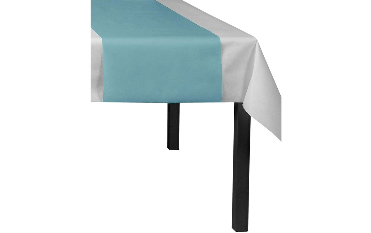 Pro nappe Tischläufer auf Rolle – 40 cm×24 m, Papier (Airlaid), Ozeanblau