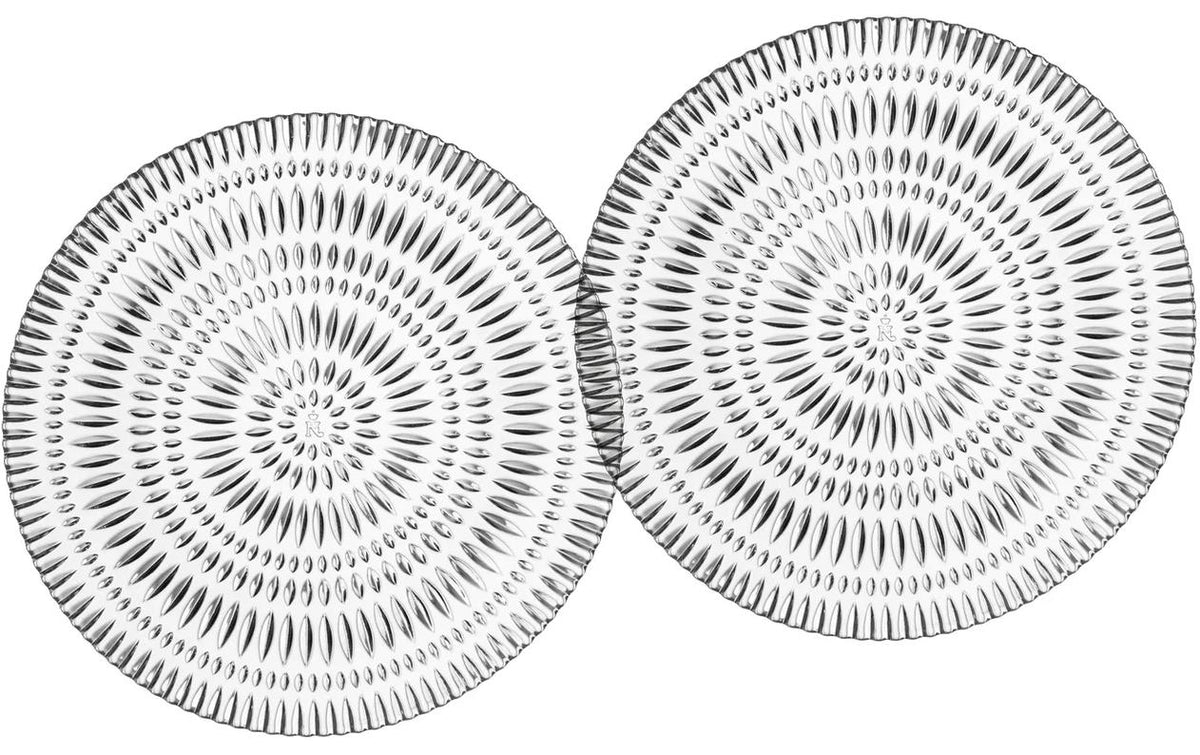 Nachtmann Dessertteller – Ø 23,0 cm, Kristallglas, Transparent, spülmaschinenfest