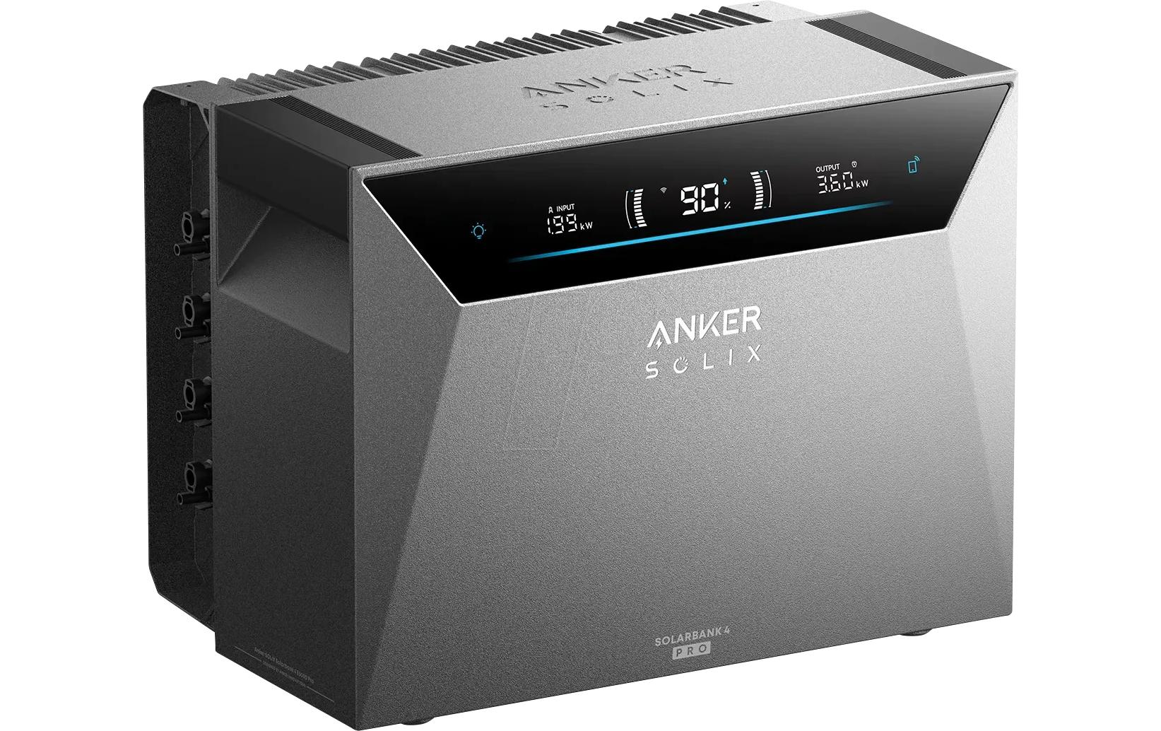 Anker Solix 4 E5000 Pro – PV-Speicherakku, 5 kWh, IP66
