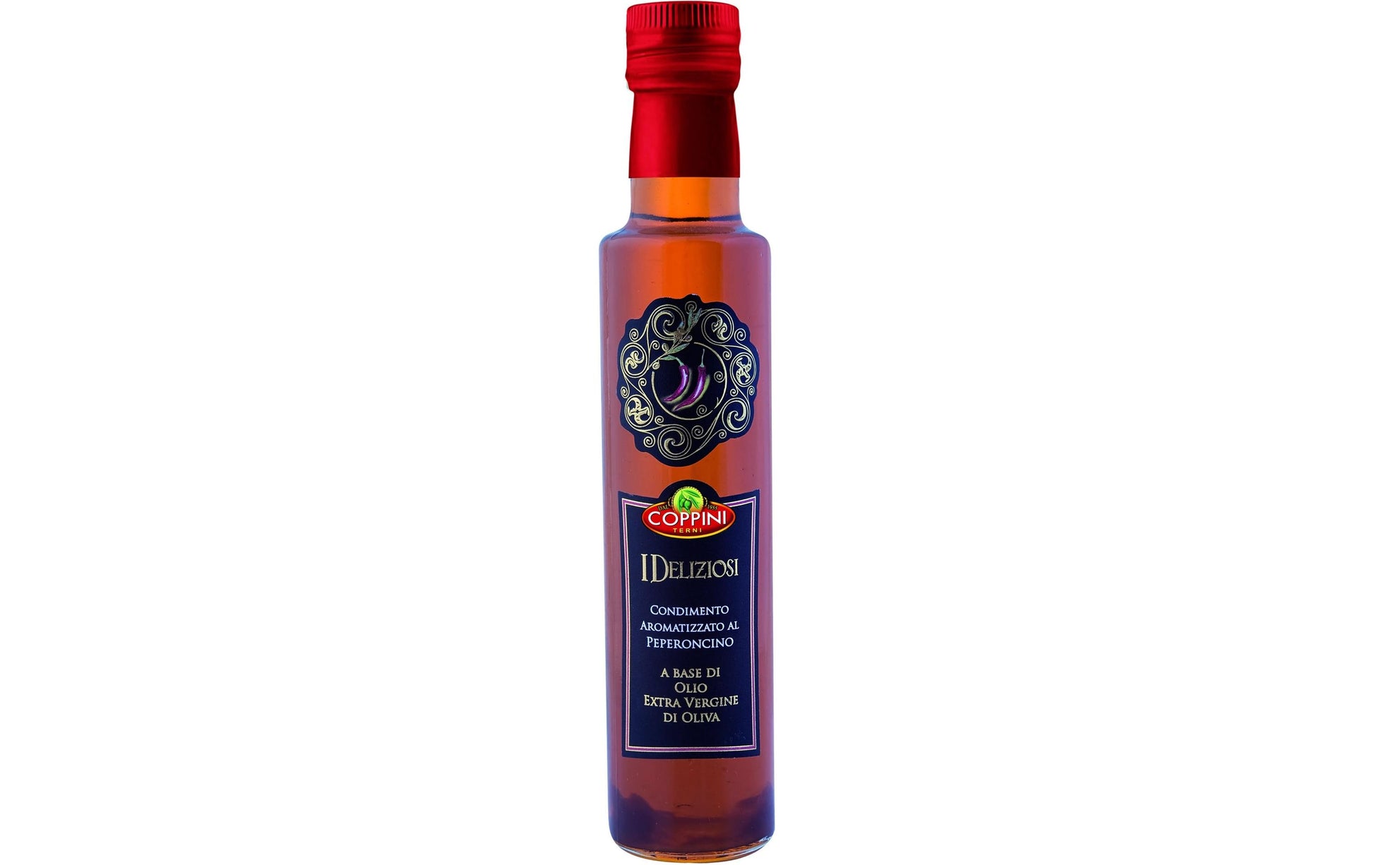 Coppini Olivenöl mit Pepperoncino-Aroma Extra Vergine – 250 ml